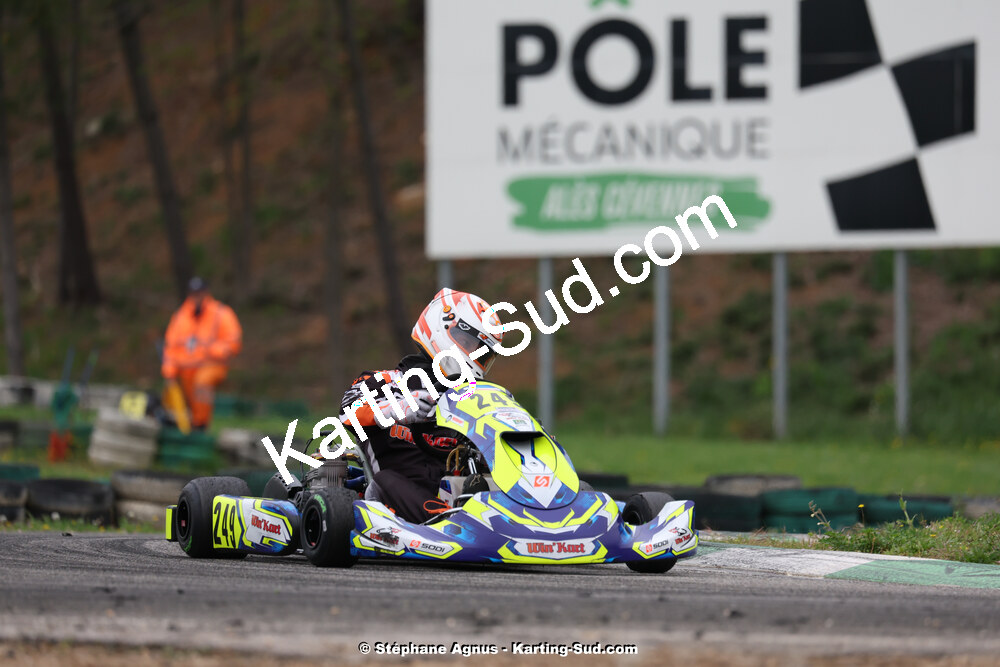 6 & 7/04/2024 : 2ème manche du Championnat du Sud au Pôle Mécanique Karting d’Alès (photos Stéphane Agnus) 2024 — karting