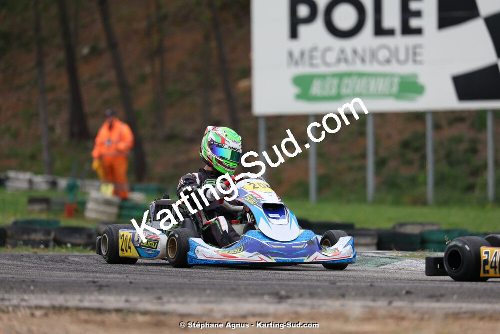 6 & 7/04/2024 : 2ème manche du Championnat du Sud au Pôle Mécanique Karting d’Alès (photos Stéphane Agnus) 2024 — karting