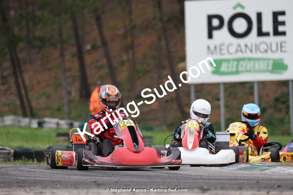 6 & 7/04/2024 : 2ème manche du Championnat du Sud au Pôle Mécanique Karting d’Alès (photos Stéphane Agnus) 2024 — karting