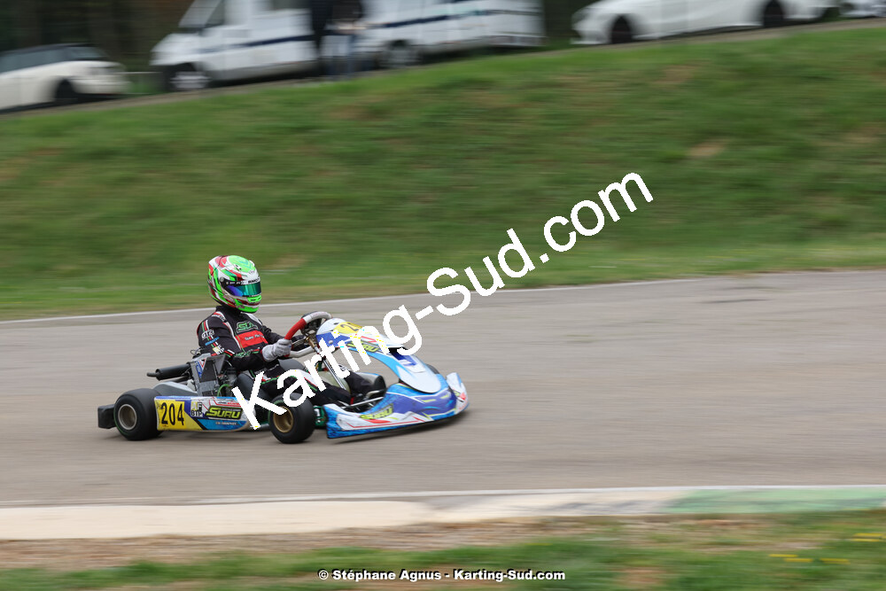 6 & 7/04/2024 : 2ème manche du Championnat du Sud au Pôle Mécanique Karting d’Alès (photos Stéphane Agnus) 2024 — karting