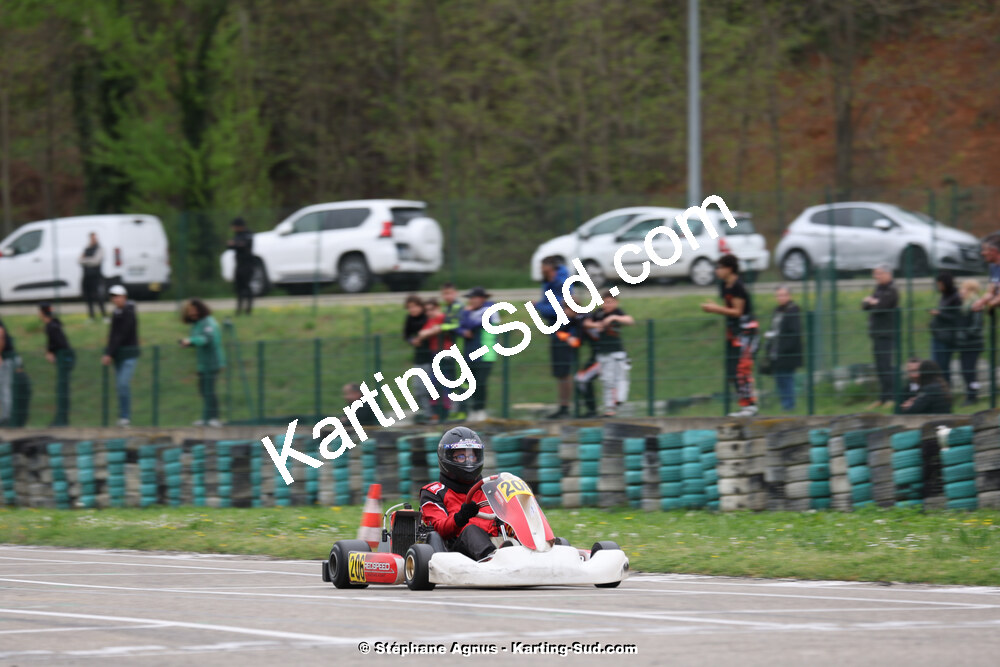6 & 7/04/2024 : 2ème manche du Championnat du Sud au Pôle Mécanique Karting d’Alès (photos Stéphane Agnus) 2024 — karting
