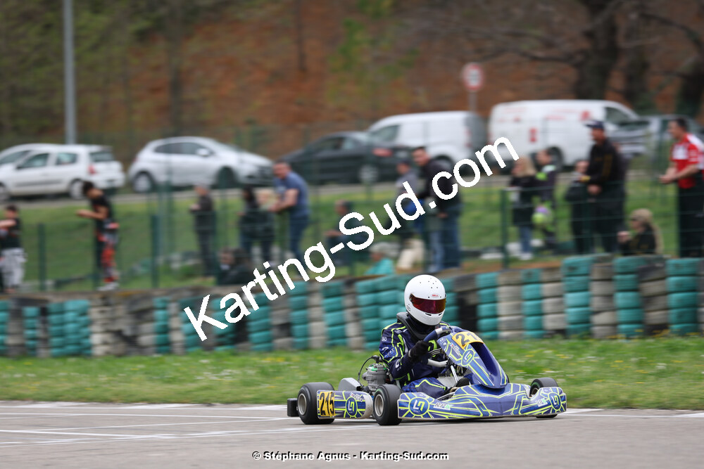 6 & 7/04/2024 : 2ème manche du Championnat du Sud au Pôle Mécanique Karting d’Alès (photos Stéphane Agnus) 2024 — karting