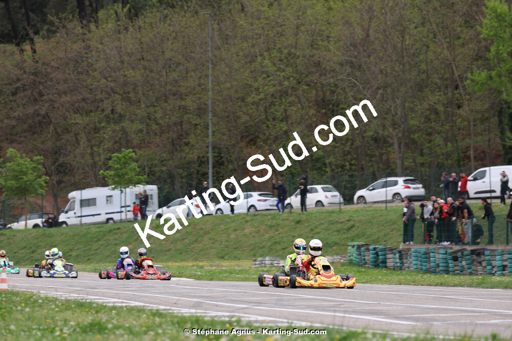 6 & 7/04/2024 : 2ème manche du Championnat du Sud au Pôle Mécanique Karting d’Alès (photos Stéphane Agnus) 2024 — karting