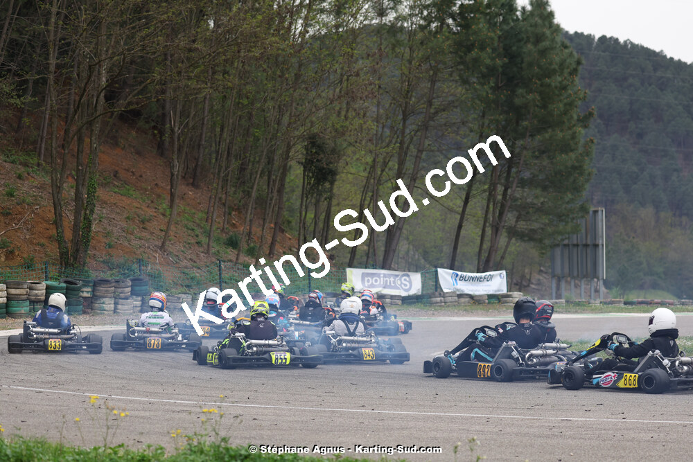 6 & 7/04/2024 : 2ème manche du Championnat du Sud au Pôle Mécanique Karting d’Alès (photos Stéphane Agnus) 2024 — karting