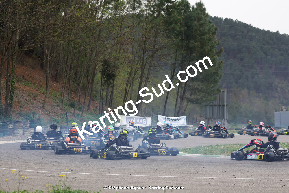6 & 7/04/2024 : 2ème manche du Championnat du Sud au Pôle Mécanique Karting d’Alès (photos Stéphane Agnus) 2024 — karting