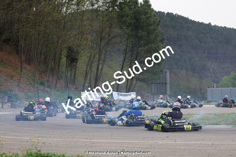 6 & 7/04/2024 : 2ème manche du Championnat du Sud au Pôle Mécanique Karting d’Alès (photos Stéphane Agnus) 2024 — karting