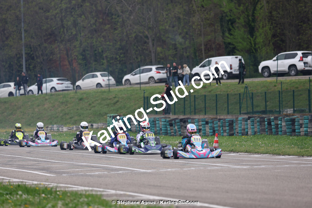 6 & 7/04/2024 : 2ème manche du Championnat du Sud au Pôle Mécanique Karting d’Alès (photos Stéphane Agnus) 2024 — karting