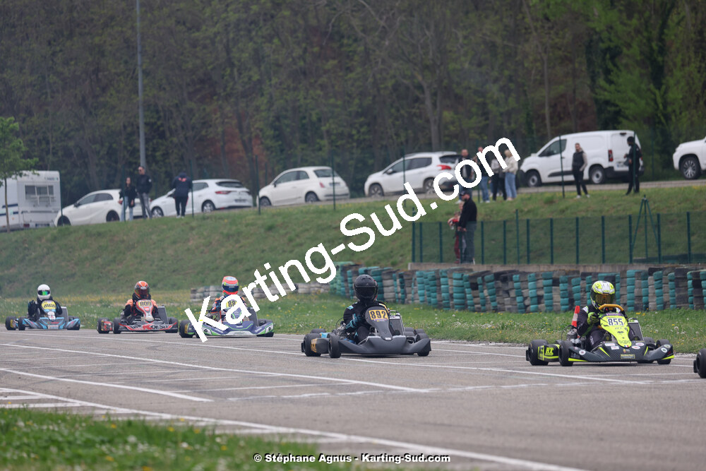 6 & 7/04/2024 : 2ème manche du Championnat du Sud au Pôle Mécanique Karting d’Alès (photos Stéphane Agnus) 2024 — karting