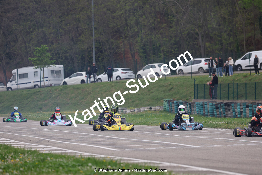 6 & 7/04/2024 : 2ème manche du Championnat du Sud au Pôle Mécanique Karting d’Alès (photos Stéphane Agnus) 2024 — karting
