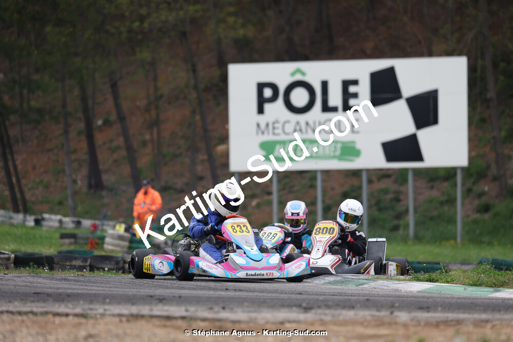 6 & 7/04/2024 : 2ème manche du Championnat du Sud au Pôle Mécanique Karting d’Alès (photos Stéphane Agnus) 2024 — karting