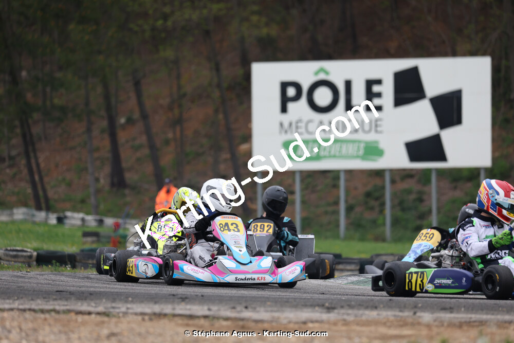 6 & 7/04/2024 : 2ème manche du Championnat du Sud au Pôle Mécanique Karting d’Alès (photos Stéphane Agnus) 2024 — karting