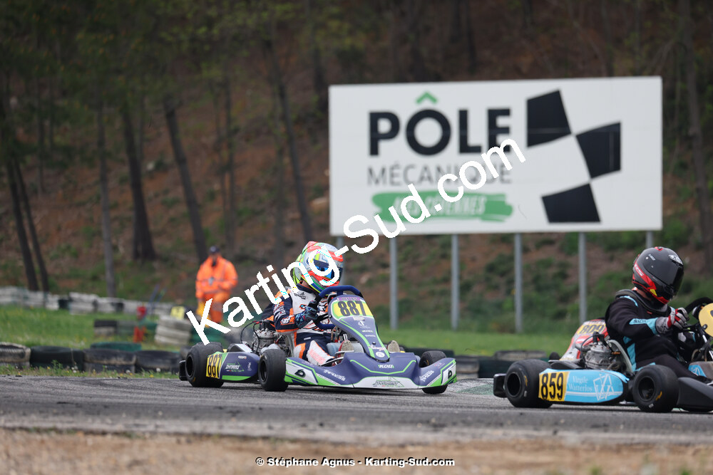 6 & 7/04/2024 : 2ème manche du Championnat du Sud au Pôle Mécanique Karting d’Alès (photos Stéphane Agnus) 2024 — karting