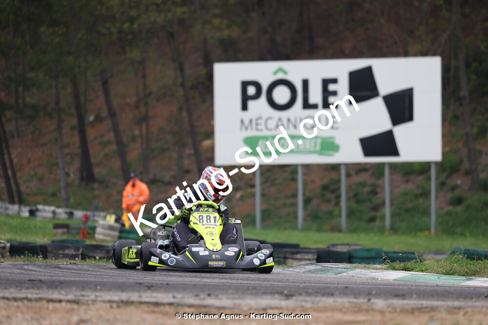 6 & 7/04/2024 : 2ème manche du Championnat du Sud au Pôle Mécanique Karting d’Alès (photos Stéphane Agnus) 2024 — karting