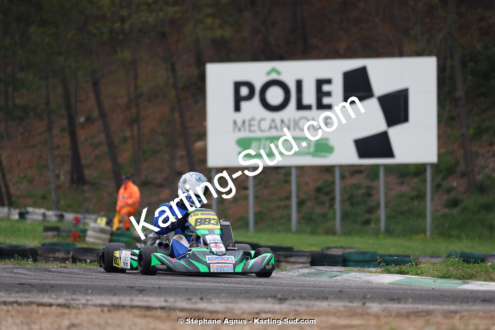6 & 7/04/2024 : 2ème manche du Championnat du Sud au Pôle Mécanique Karting d’Alès (photos Stéphane Agnus) 2024 — karting