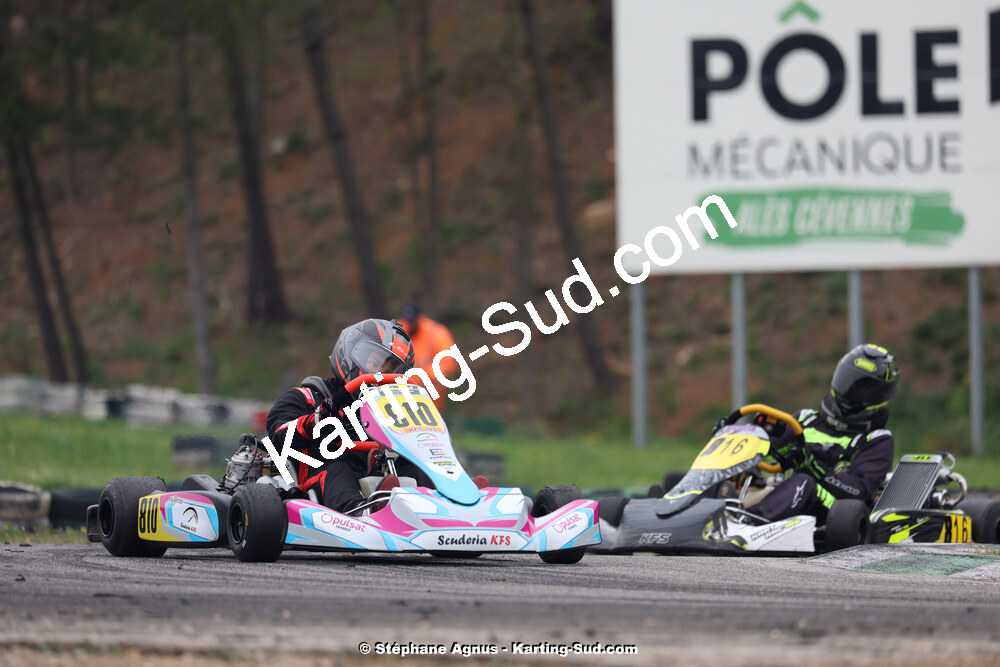 6 & 7/04/2024 : 2ème manche du Championnat du Sud au Pôle Mécanique Karting d’Alès (photos Stéphane Agnus) 2024 — karting