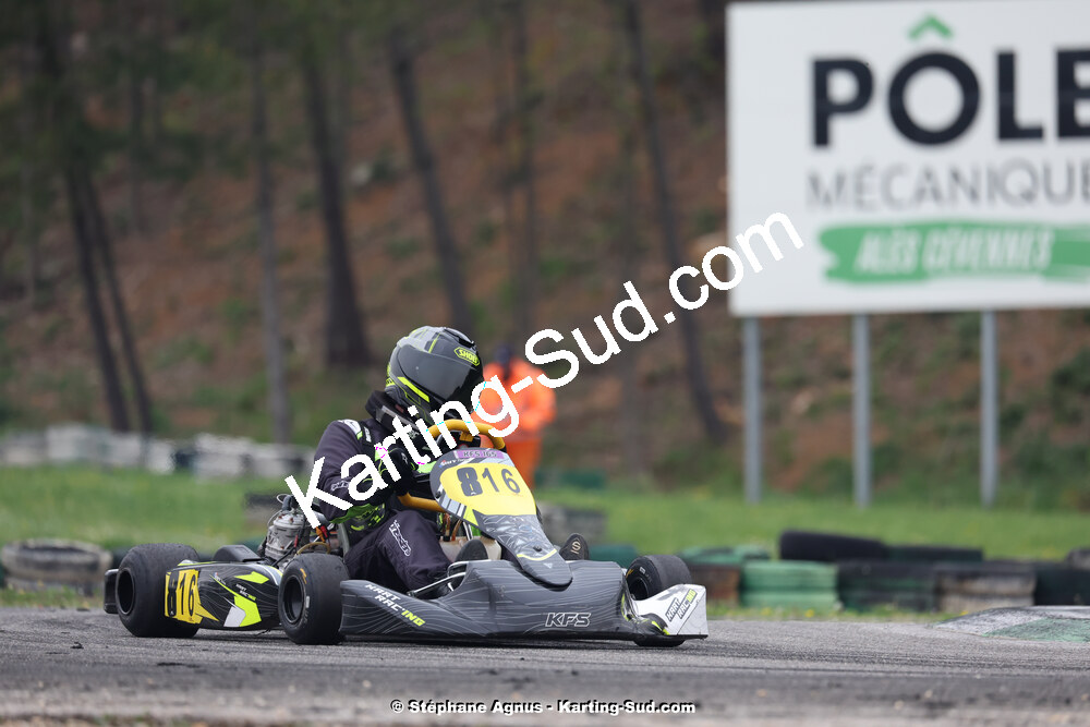 6 & 7/04/2024 : 2ème manche du Championnat du Sud au Pôle Mécanique Karting d’Alès (photos Stéphane Agnus) 2024 — karting