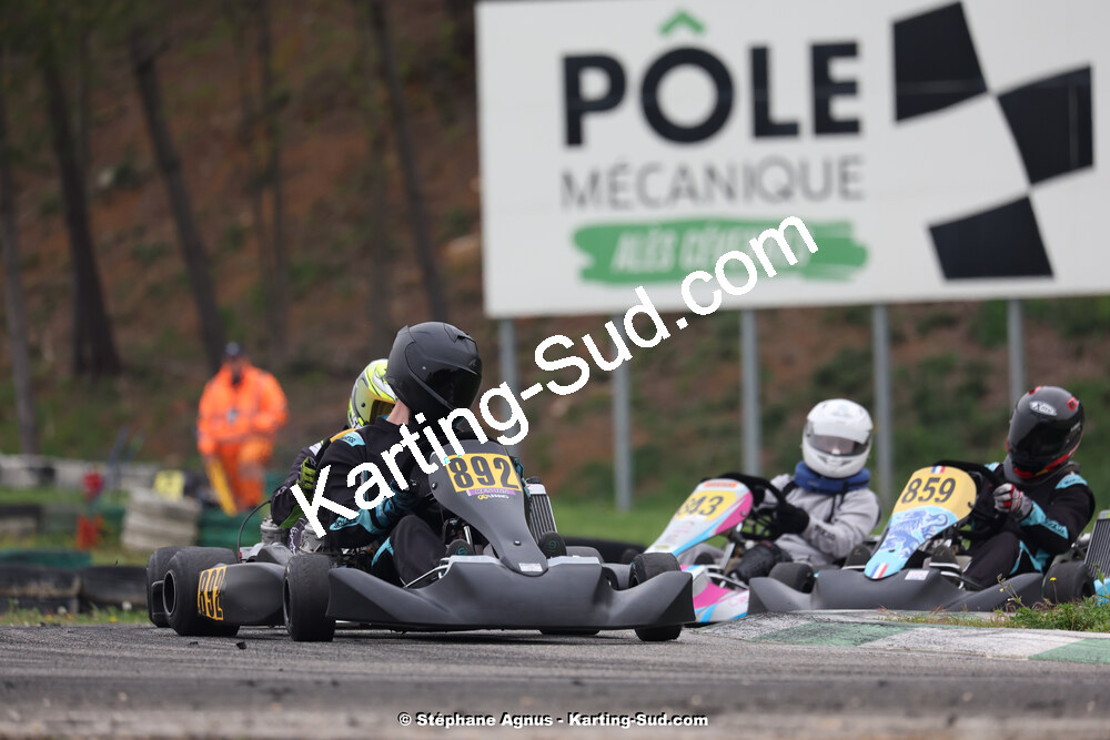 6 & 7/04/2024 : 2ème manche du Championnat du Sud au Pôle Mécanique Karting d’Alès (photos Stéphane Agnus) 2024 — karting