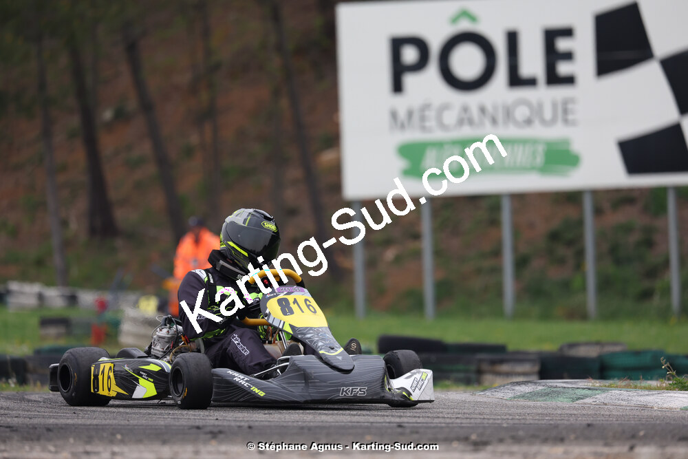 6 & 7/04/2024 : 2ème manche du Championnat du Sud au Pôle Mécanique Karting d’Alès (photos Stéphane Agnus) 2024 — karting