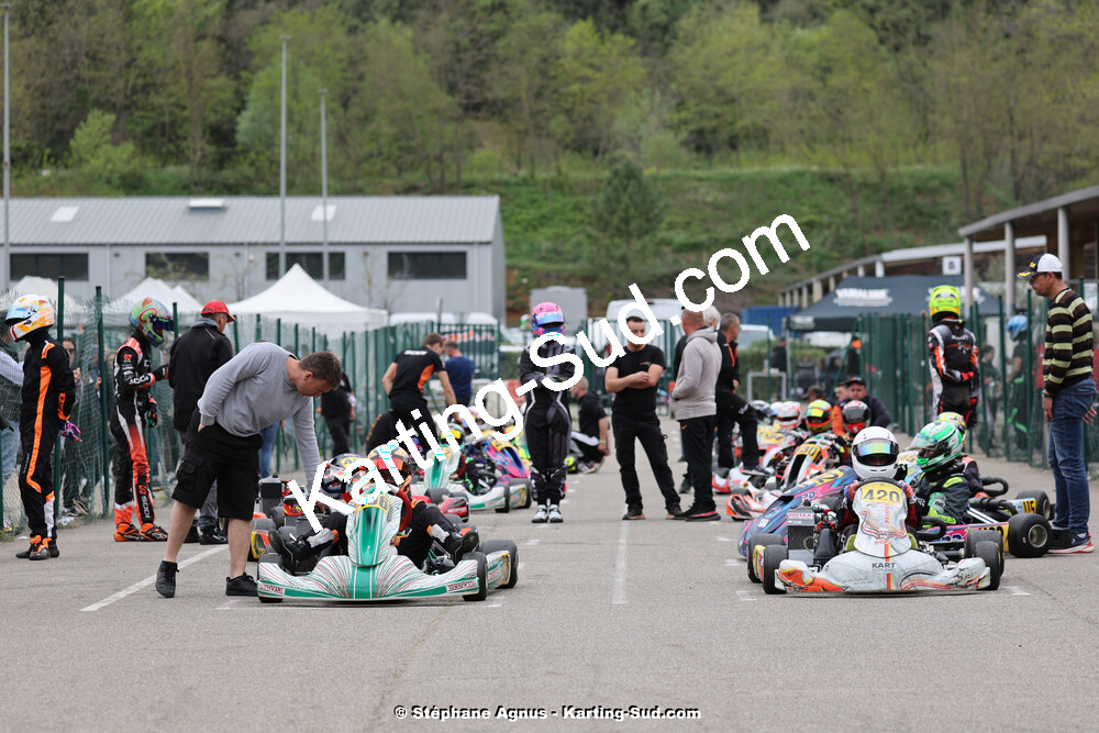 6 & 7/04/2024 : 2ème manche du Championnat du Sud au Pôle Mécanique Karting d’Alès (photos Stéphane Agnus) 2024 — karting