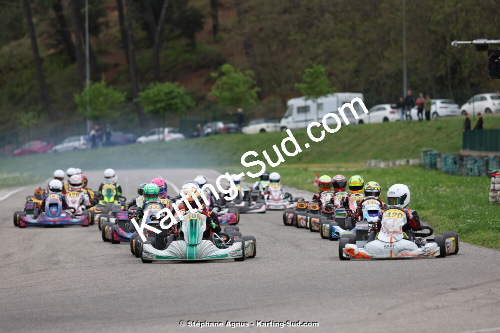 6 & 7/04/2024 : 2ème manche du Championnat du Sud au Pôle Mécanique Karting d’Alès (photos Stéphane Agnus) 2024 — karting