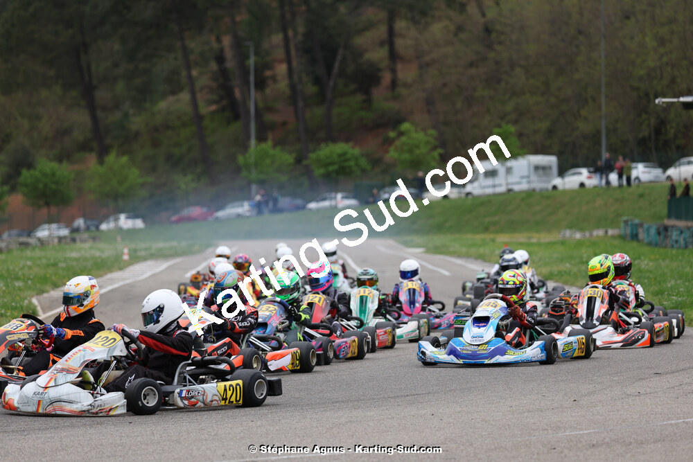 6 & 7/04/2024 : 2ème manche du Championnat du Sud au Pôle Mécanique Karting d’Alès (photos Stéphane Agnus) 2024 — karting