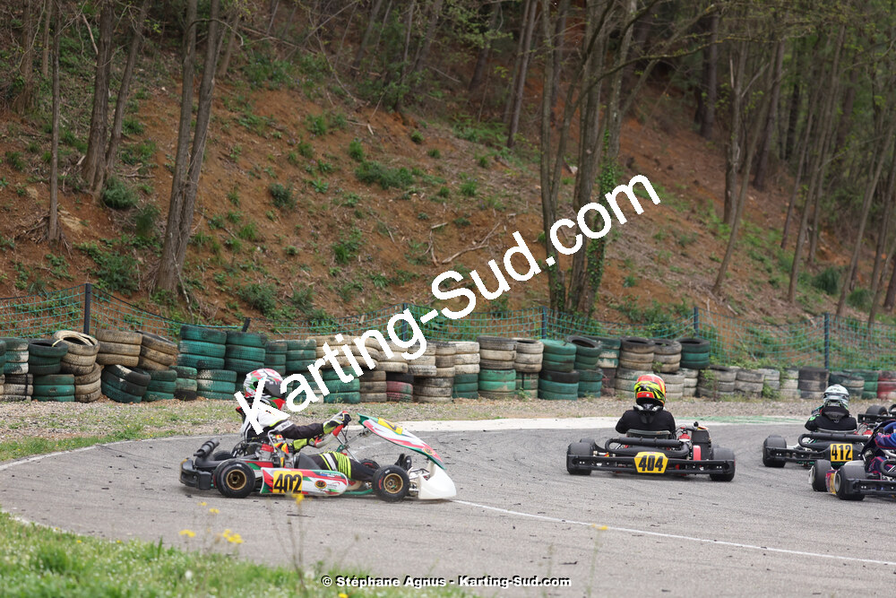 6 & 7/04/2024 : 2ème manche du Championnat du Sud au Pôle Mécanique Karting d’Alès (photos Stéphane Agnus) 2024 — karting