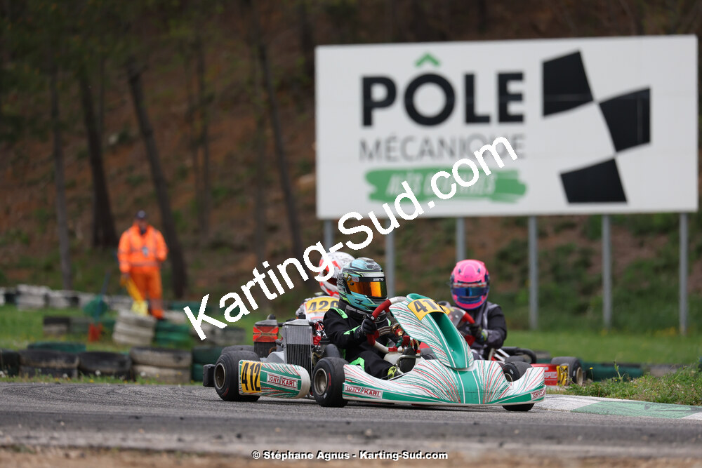 6 & 7/04/2024 : 2ème manche du Championnat du Sud au Pôle Mécanique Karting d’Alès (photos Stéphane Agnus) 2024 — karting
