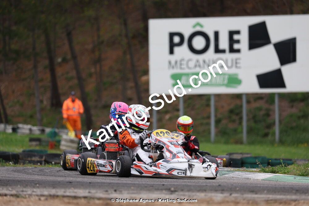 6 & 7/04/2024 : 2ème manche du Championnat du Sud au Pôle Mécanique Karting d’Alès (photos Stéphane Agnus) 2024 — karting