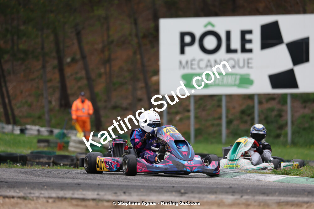 6 & 7/04/2024 : 2ème manche du Championnat du Sud au Pôle Mécanique Karting d’Alès (photos Stéphane Agnus) 2024 — karting