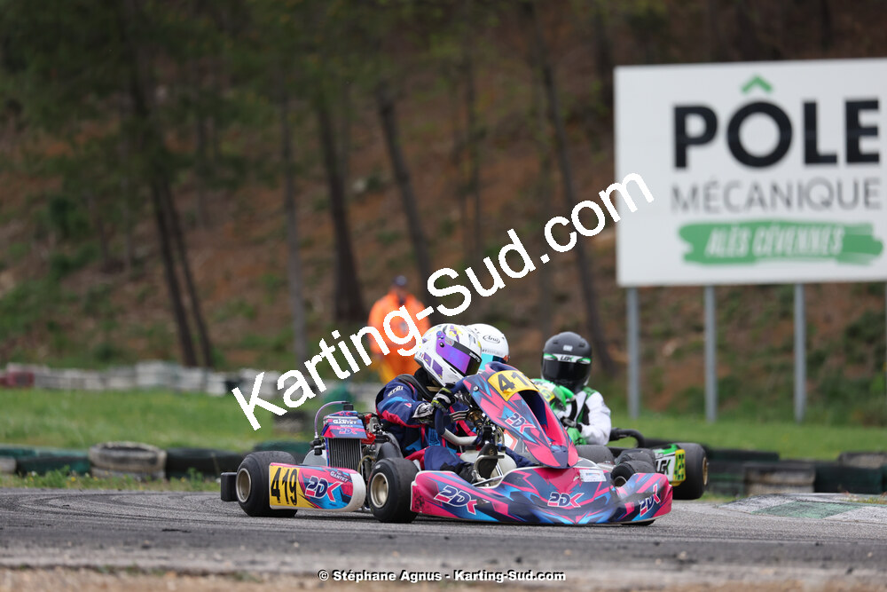 6 & 7/04/2024 : 2ème manche du Championnat du Sud au Pôle Mécanique Karting d’Alès (photos Stéphane Agnus) 2024 — karting