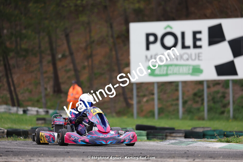 6 & 7/04/2024 : 2ème manche du Championnat du Sud au Pôle Mécanique Karting d’Alès (photos Stéphane Agnus) 2024 — karting