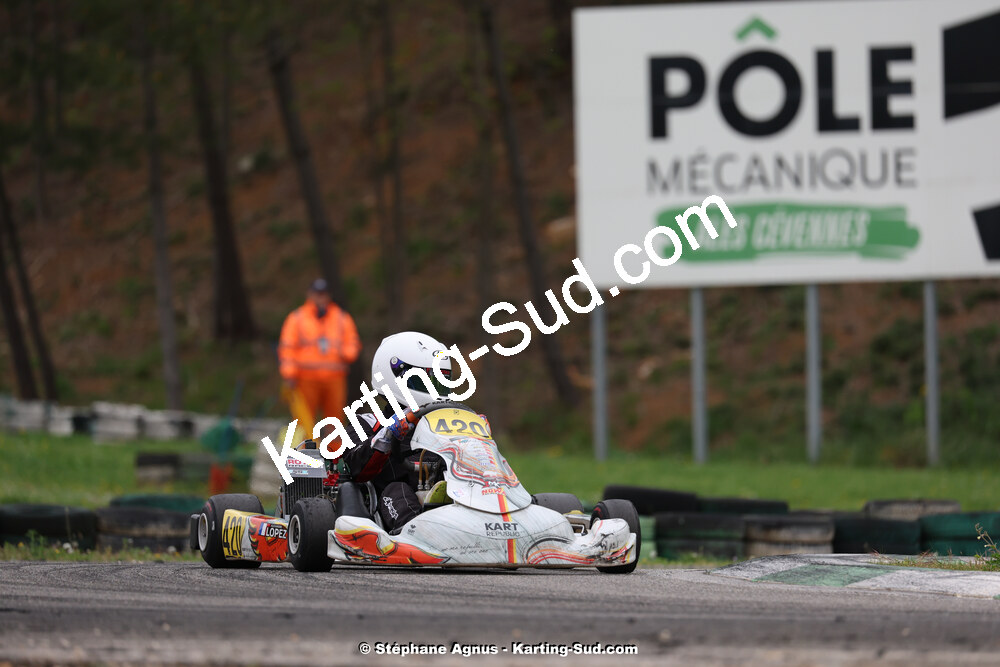 6 & 7/04/2024 : 2ème manche du Championnat du Sud au Pôle Mécanique Karting d’Alès (photos Stéphane Agnus) 2024 — karting