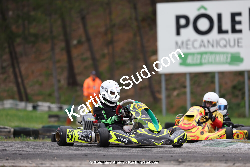 6 & 7/04/2024 : 2ème manche du Championnat du Sud au Pôle Mécanique Karting d’Alès (photos Stéphane Agnus) 2024 — karting