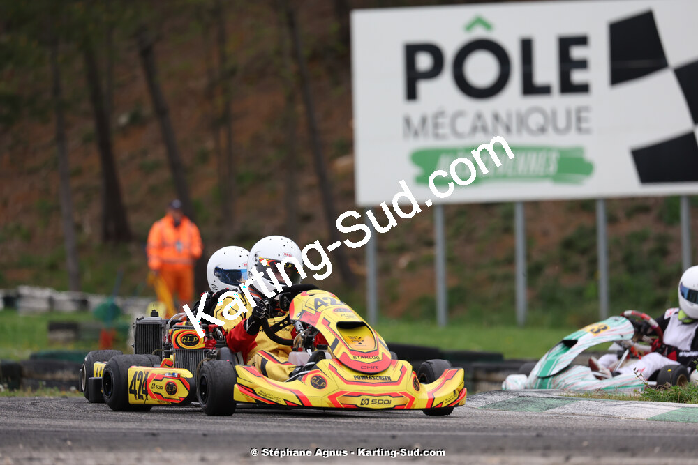 6 & 7/04/2024 : 2ème manche du Championnat du Sud au Pôle Mécanique Karting d’Alès (photos Stéphane Agnus) 2024 — karting