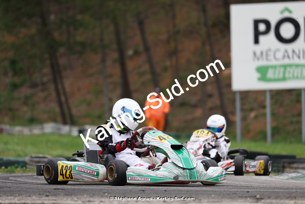 6 & 7/04/2024 : 2ème manche du Championnat du Sud au Pôle Mécanique Karting d’Alès (photos Stéphane Agnus) 2024 — karting