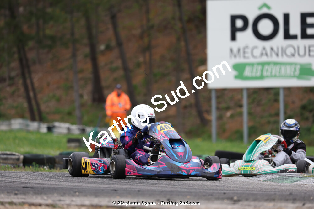 6 & 7/04/2024 : 2ème manche du Championnat du Sud au Pôle Mécanique Karting d’Alès (photos Stéphane Agnus) 2024 — karting