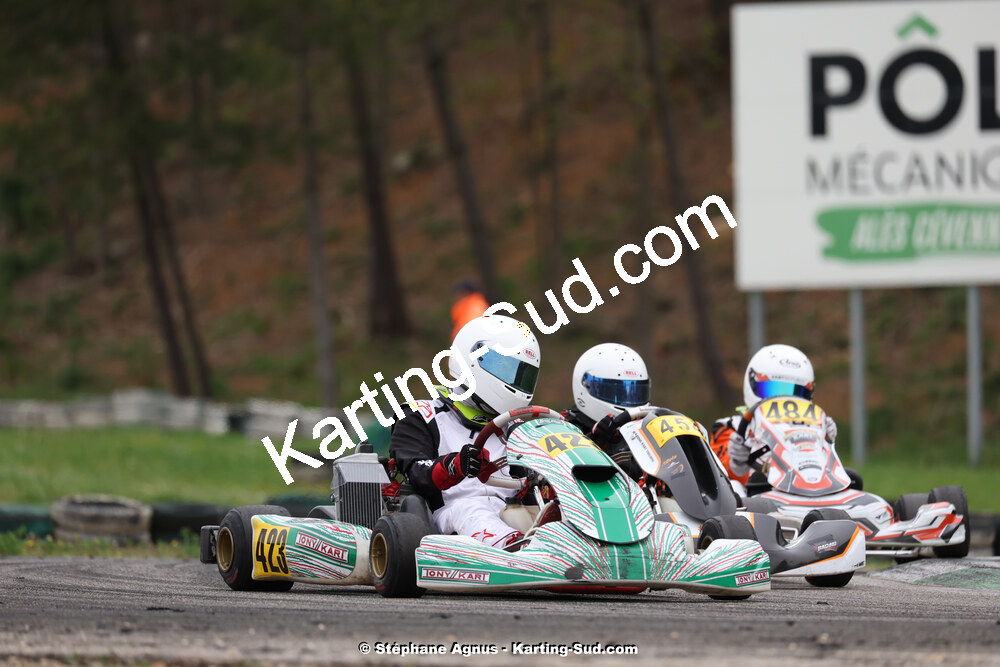 6 & 7/04/2024 : 2ème manche du Championnat du Sud au Pôle Mécanique Karting d’Alès (photos Stéphane Agnus) 2024 — karting