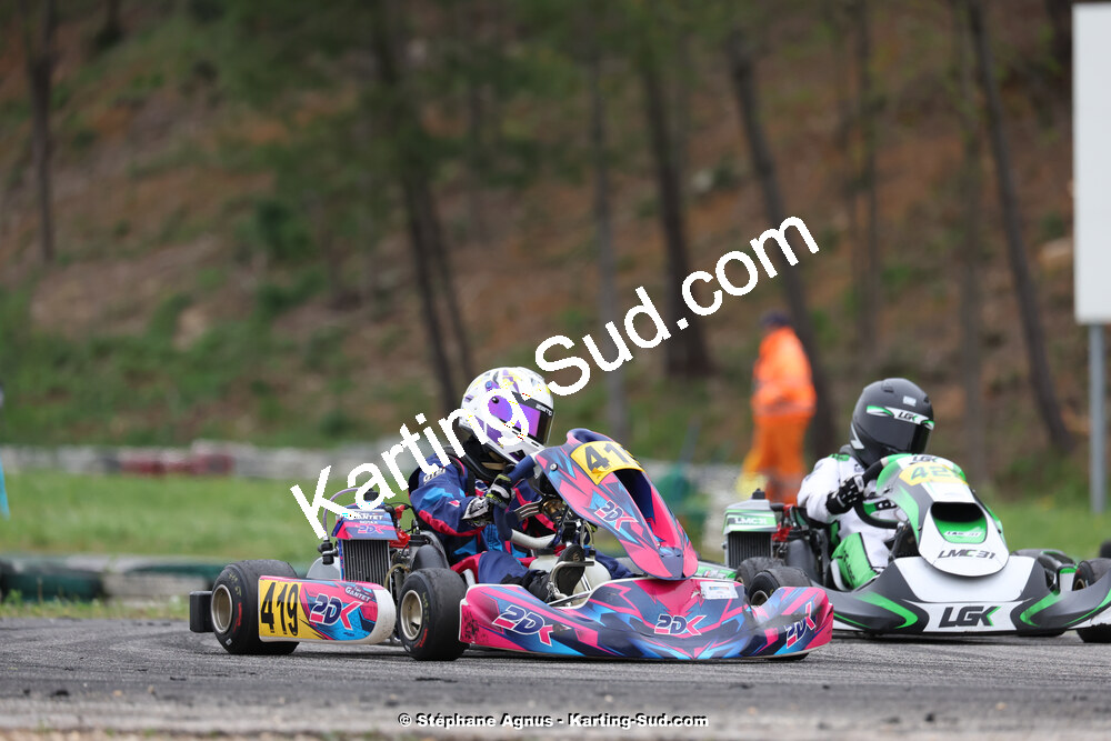 6 & 7/04/2024 : 2ème manche du Championnat du Sud au Pôle Mécanique Karting d’Alès (photos Stéphane Agnus) 2024 — karting