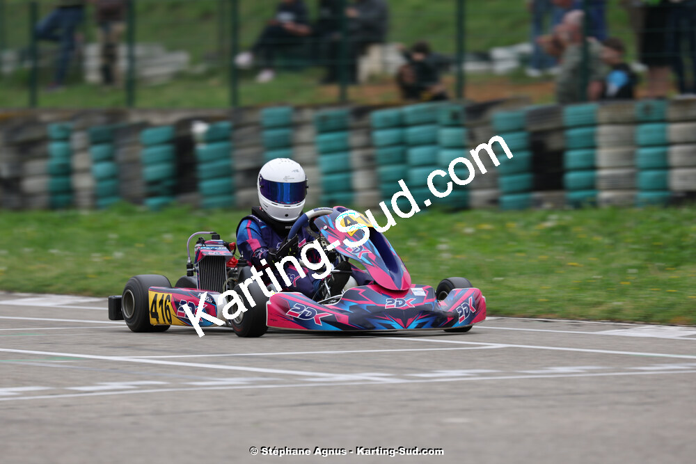 6 & 7/04/2024 : 2ème manche du Championnat du Sud au Pôle Mécanique Karting d’Alès (photos Stéphane Agnus) 2024 — karting