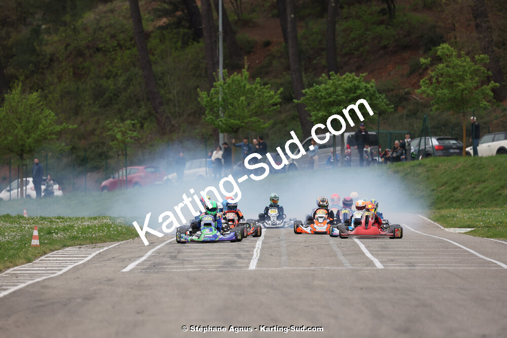 6 & 7/04/2024 : 2ème manche du Championnat du Sud au Pôle Mécanique Karting d’Alès (photos Stéphane Agnus) 2024 — karting