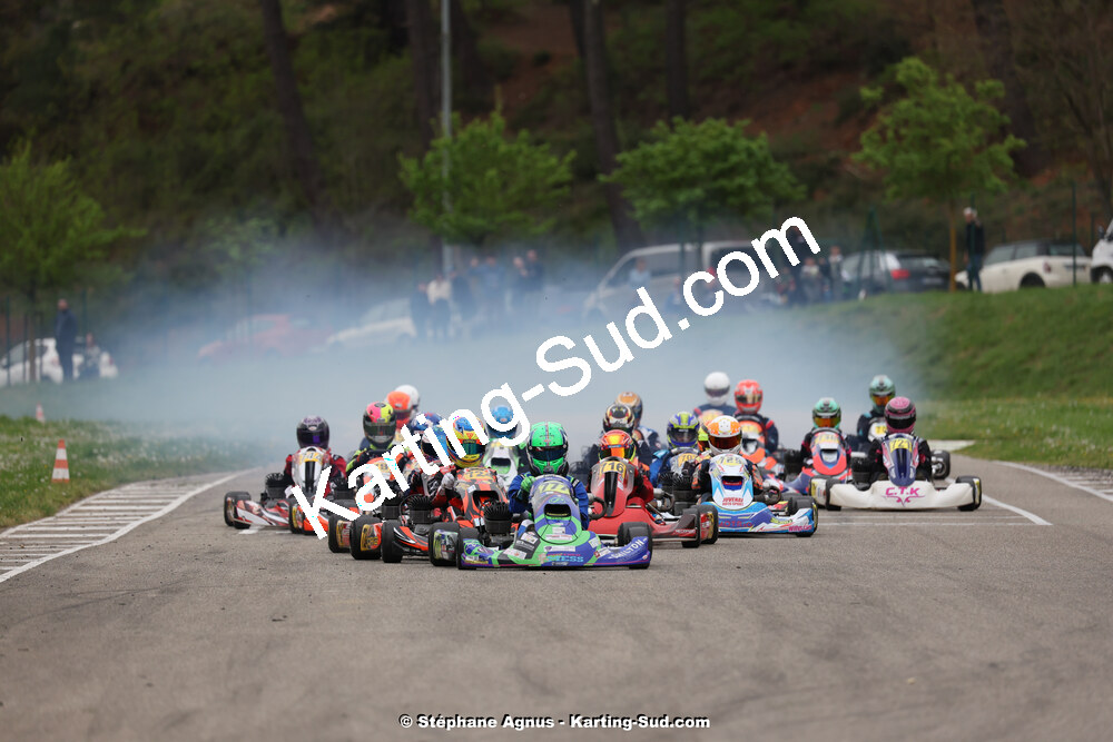 6 & 7/04/2024 : 2ème manche du Championnat du Sud au Pôle Mécanique Karting d’Alès (photos Stéphane Agnus) 2024 — karting