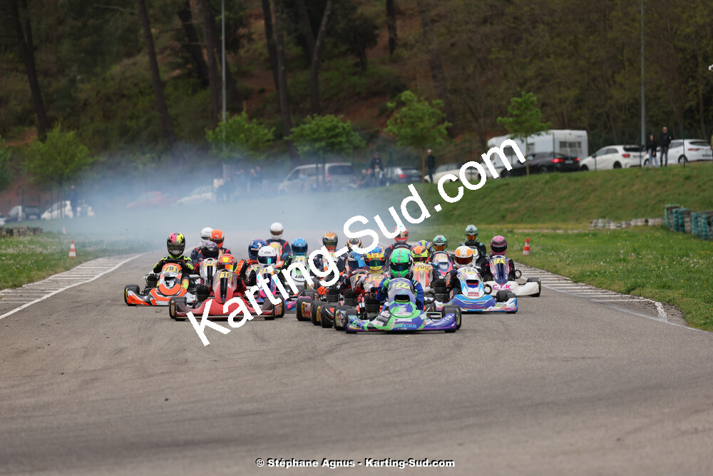 6 & 7/04/2024 : 2ème manche du Championnat du Sud au Pôle Mécanique Karting d’Alès (photos Stéphane Agnus) 2024 — karting