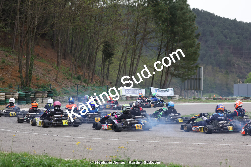 6 & 7/04/2024 : 2ème manche du Championnat du Sud au Pôle Mécanique Karting d’Alès (photos Stéphane Agnus) 2024 — karting