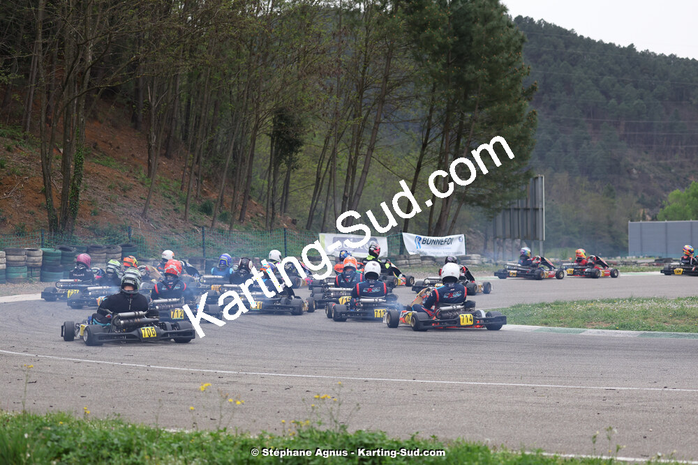 6 & 7/04/2024 : 2ème manche du Championnat du Sud au Pôle Mécanique Karting d’Alès (photos Stéphane Agnus) 2024 — karting
