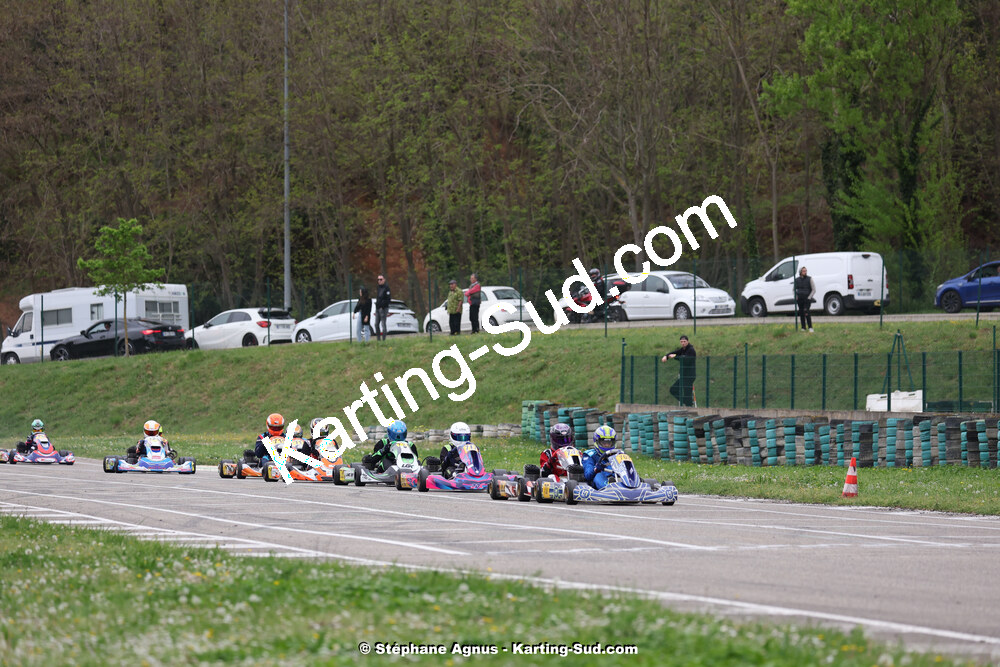 6 & 7/04/2024 : 2ème manche du Championnat du Sud au Pôle Mécanique Karting d’Alès (photos Stéphane Agnus) 2024 — karting