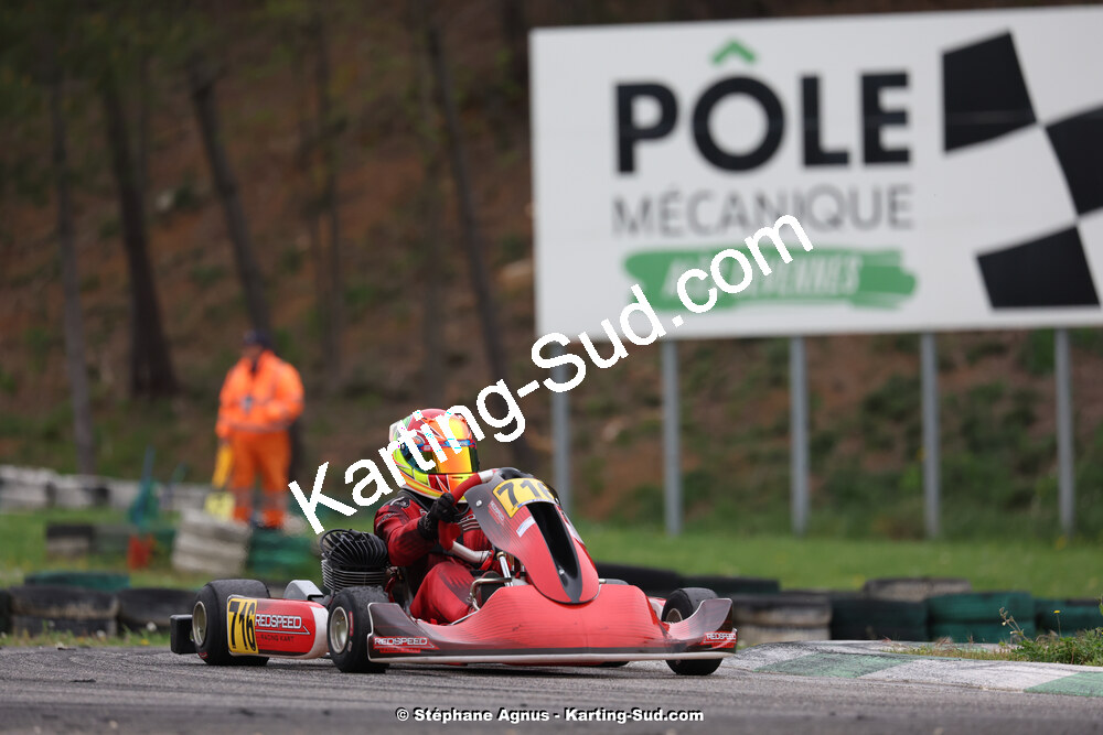 6 & 7/04/2024 : 2ème manche du Championnat du Sud au Pôle Mécanique Karting d’Alès (photos Stéphane Agnus) 2024 — karting