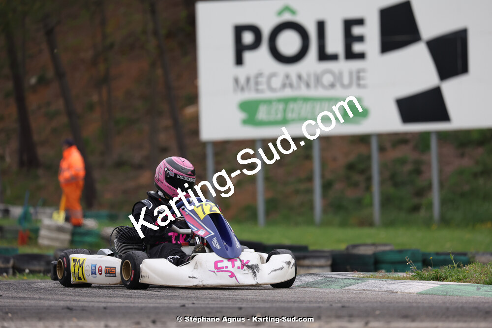 6 & 7/04/2024 : 2ème manche du Championnat du Sud au Pôle Mécanique Karting d’Alès (photos Stéphane Agnus) 2024 — karting