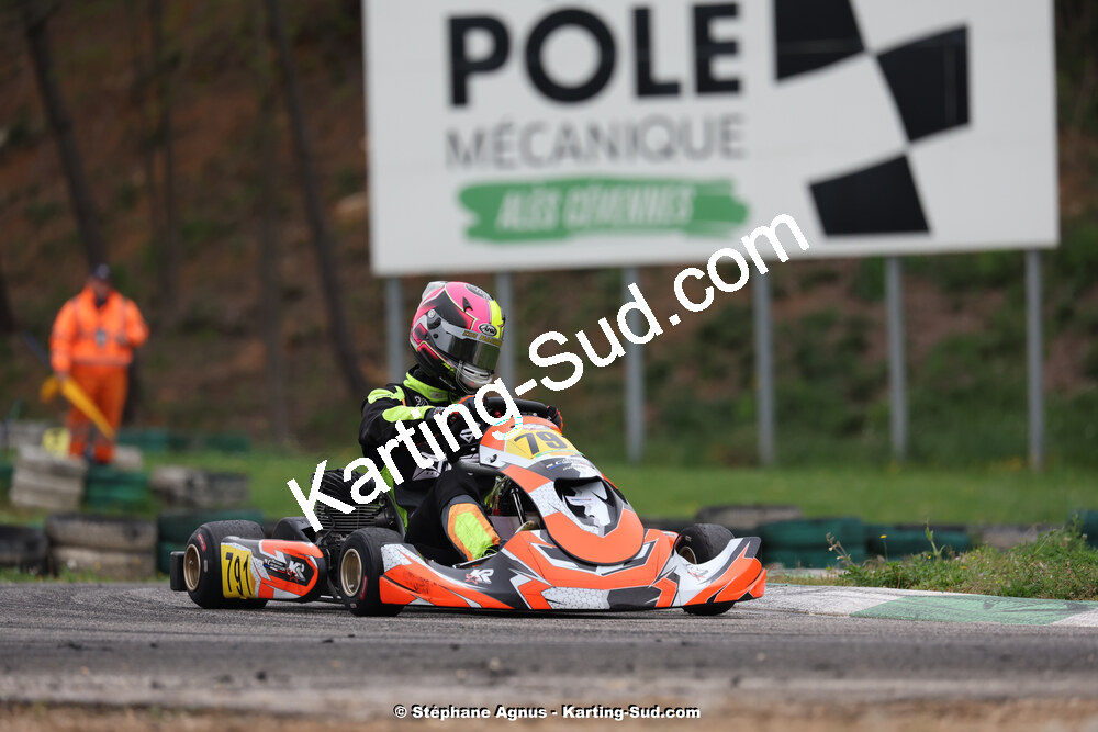 6 & 7/04/2024 : 2ème manche du Championnat du Sud au Pôle Mécanique Karting d’Alès (photos Stéphane Agnus) 2024 — karting