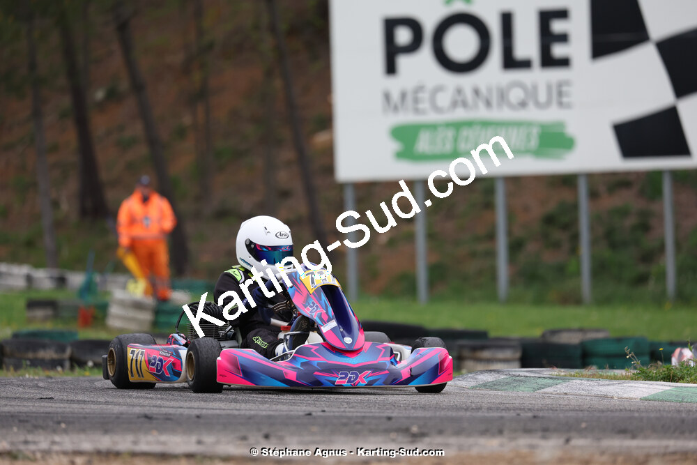 6 & 7/04/2024 : 2ème manche du Championnat du Sud au Pôle Mécanique Karting d’Alès (photos Stéphane Agnus) 2024 — karting
