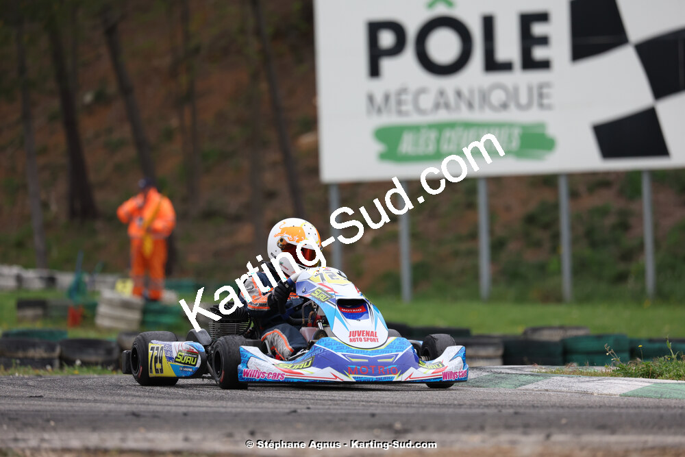 6 & 7/04/2024 : 2ème manche du Championnat du Sud au Pôle Mécanique Karting d’Alès (photos Stéphane Agnus) 2024 — karting